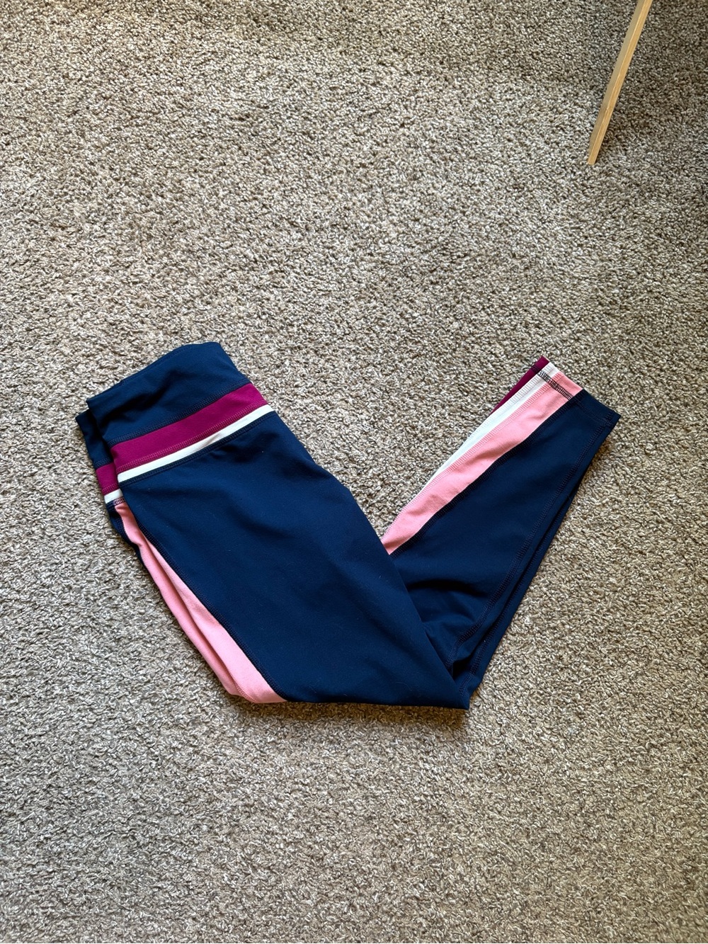 Navy and Pink DSG Leggings